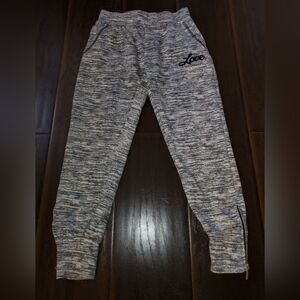 Limited too black white jogger sweatpants clothes outfit 6x